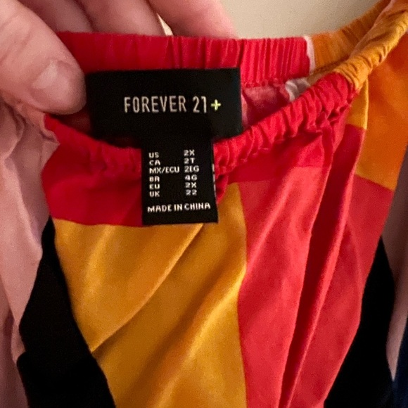 2X forever 21 summer dress - Picture 3 of 4